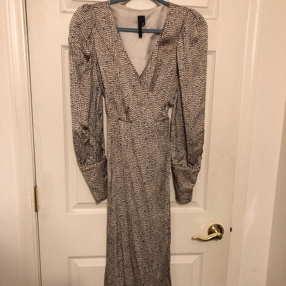 Topshop Wrap Around Dress